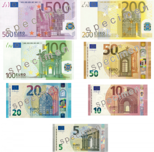 Banknoty euro